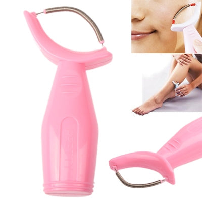 Plastic Face Roller Hair Removal Spring Facial Handheld Threading Beauty Epilator Tool, Epilator Tool