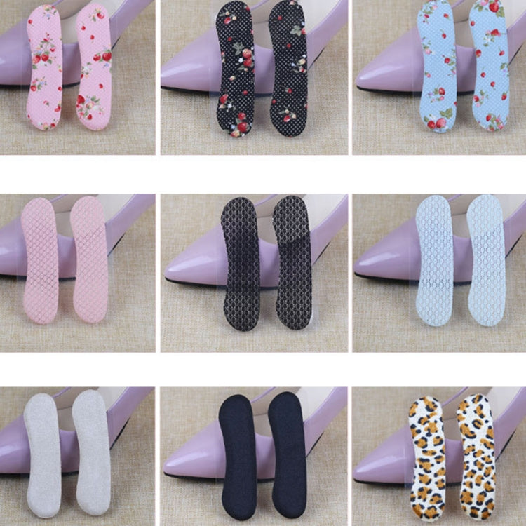 5 Pairs High-heeled Shoes Wear-resistant Rearfoot Stickers, Random Color Delivery