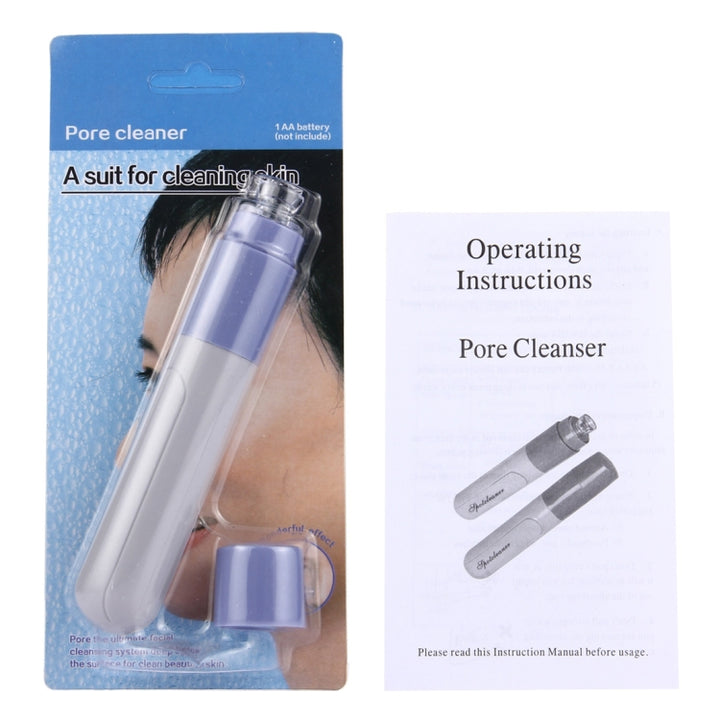 Facial Pore Cleanser Blackhead Vacuum Suction Remover, Blue, Black, Pink