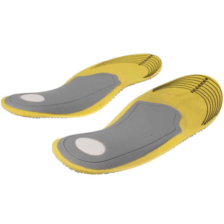 Elasticity Orthotic Arch Support Shoe Pad Sports Running Insoles Cushion for Men, Size: 40-46, Size: 40-46