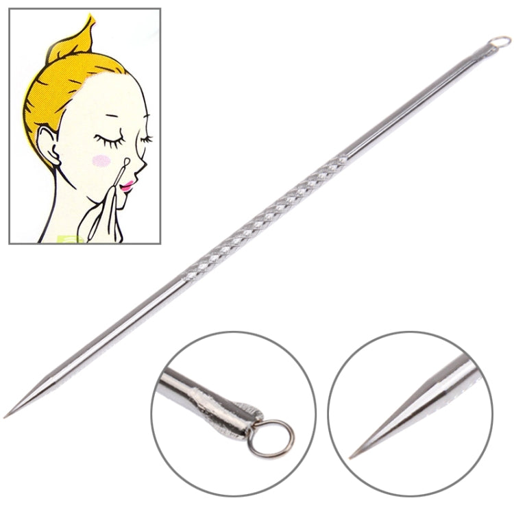 Blackhead Acne Pimple Comedone Remover Safe Cleaner Stainless Steel Needle, Stainless Steel Needle