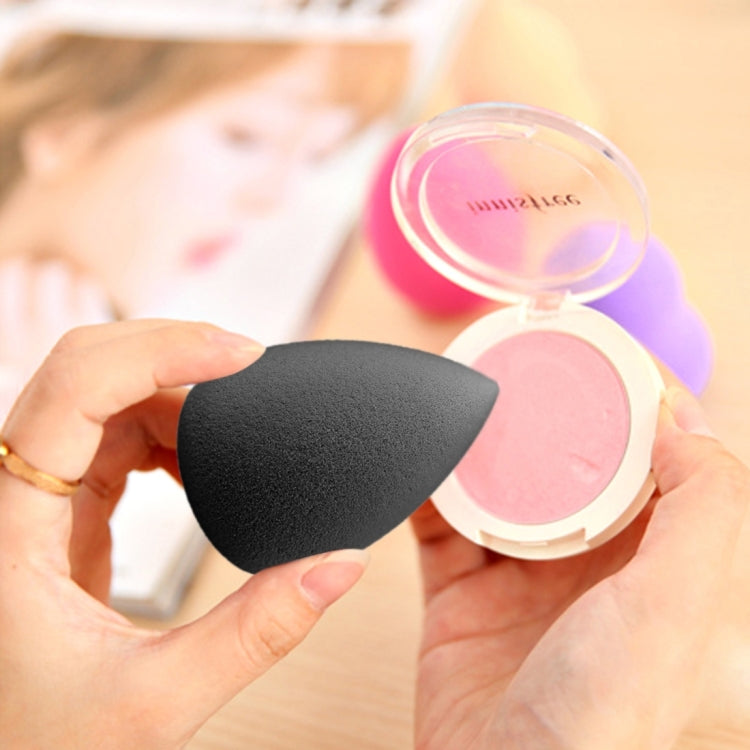 Great Beauty Facial Makeup Water-drop Sponge Blending Foundation Smooth Sponge Cleansing Cosmetic Cotton Pads, Random Color Delivery, S-HCB-1104B, S-HCB-1104F, S-HCB-1104L, S-HCB-1104M, S-HCB-1104W, S-HCB-1104Y