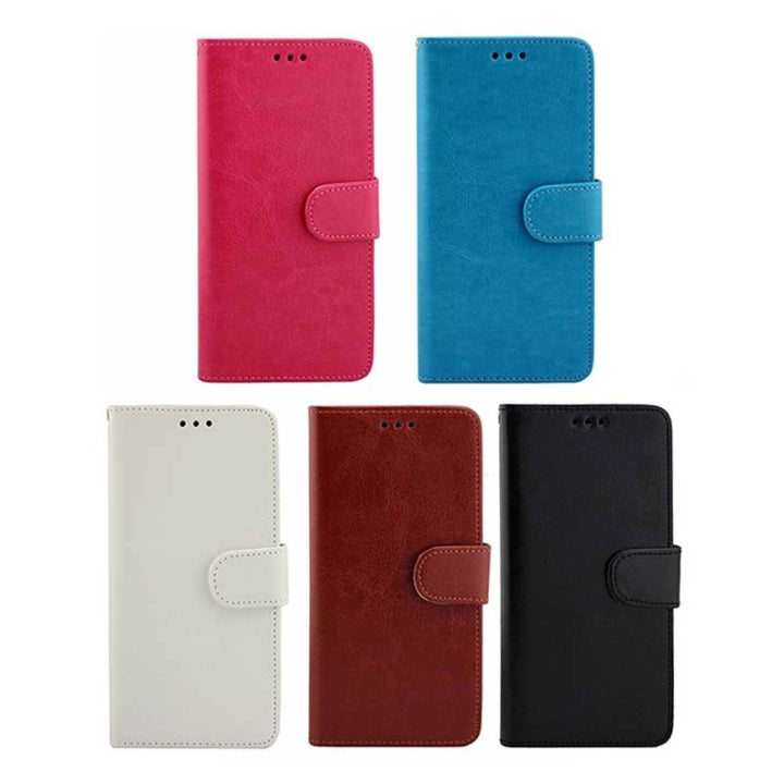 Crazy Horse Texture Horizontal Flip Leather Case with Holder & Card Slots & Wallet & Photo Frame for Sony Xperia M5 / E5603 / E5606 / E5653 / E5633 / E5643 / E5663