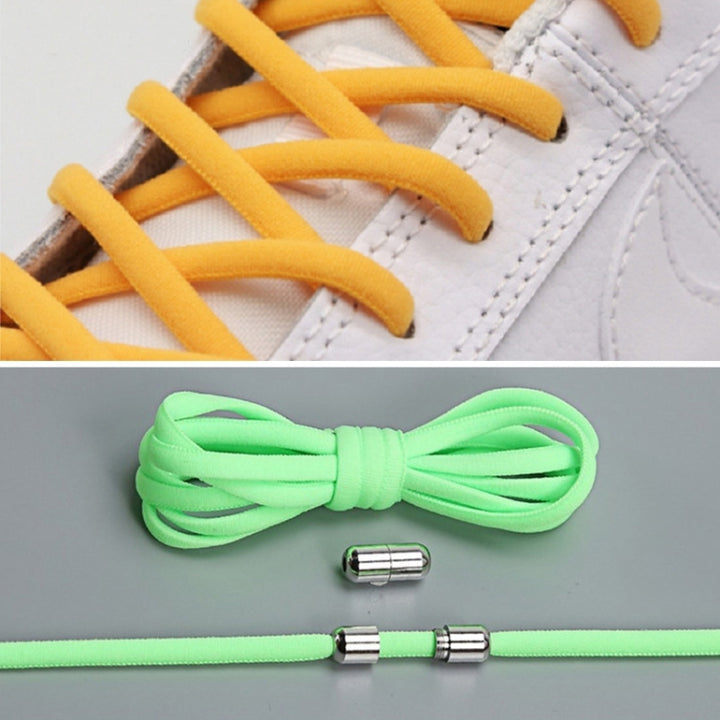 1 Pair Elastic Metal Buckle without Tying Shoelaces