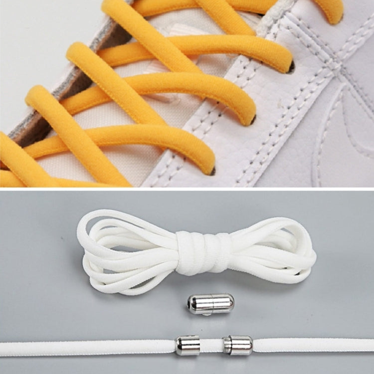 1 Pair Elastic Metal Buckle without Tying Shoelaces