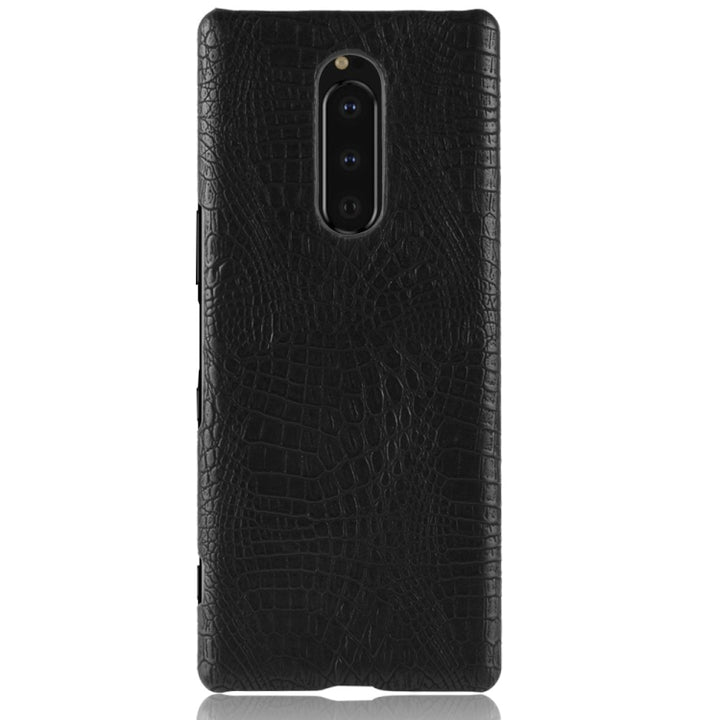 Shockproof Crocodile Texture PC + PU Case for Sony Xperia 1, Sony Xperia 1, For Sony Xperia 1