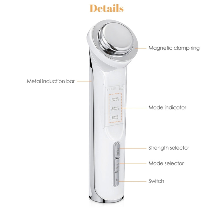 KD9960 Ion Beauty Introduction Instrument Face Cleansing Massager Skin Rejuvenation Thermostat Deep Clean Acne Therapy