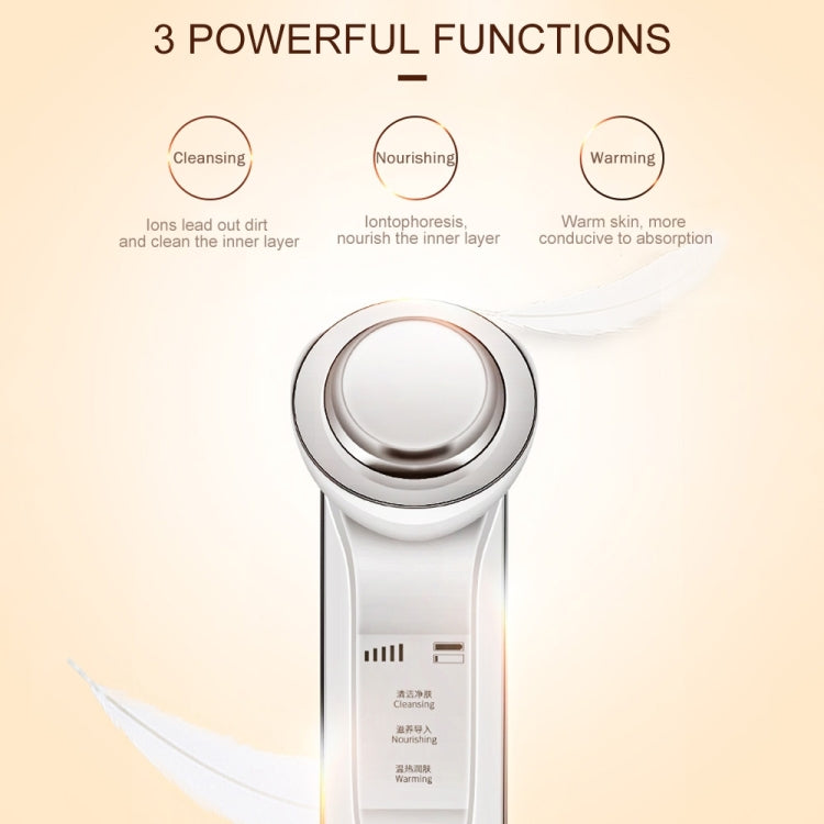 KD9960 Ion Beauty Introduction Instrument Face Cleansing Massager Skin Rejuvenation Thermostat Deep Clean Acne Therapy