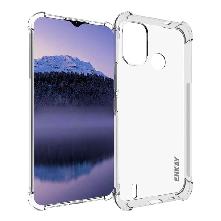 For Nokia G11 Plus ENKAY Clear TPU Shockproof Phone Case, For Nokia G11 Plus