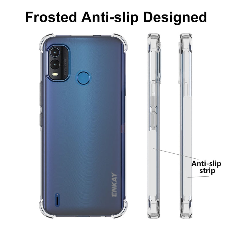 For Nokia G11 Plus ENKAY Clear TPU Shockproof Phone Case, For Nokia G11 Plus