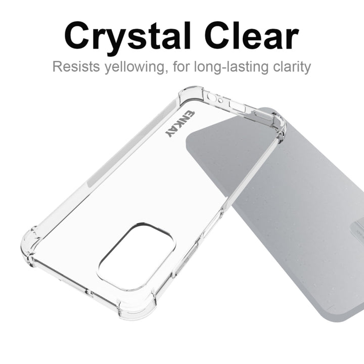 For Nokia G60 5G ENKAY Clear TPU Shockproof Phone Case, For Nokia G60 5G