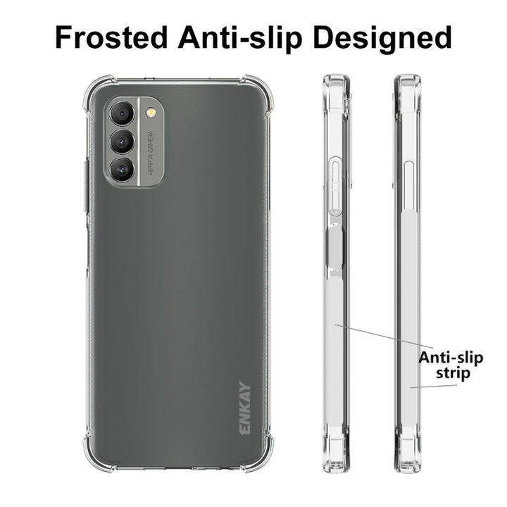 For Nokia G400 5G ENKAY Clear TPU Shockproof Phone Case, For Nokia G400 5G