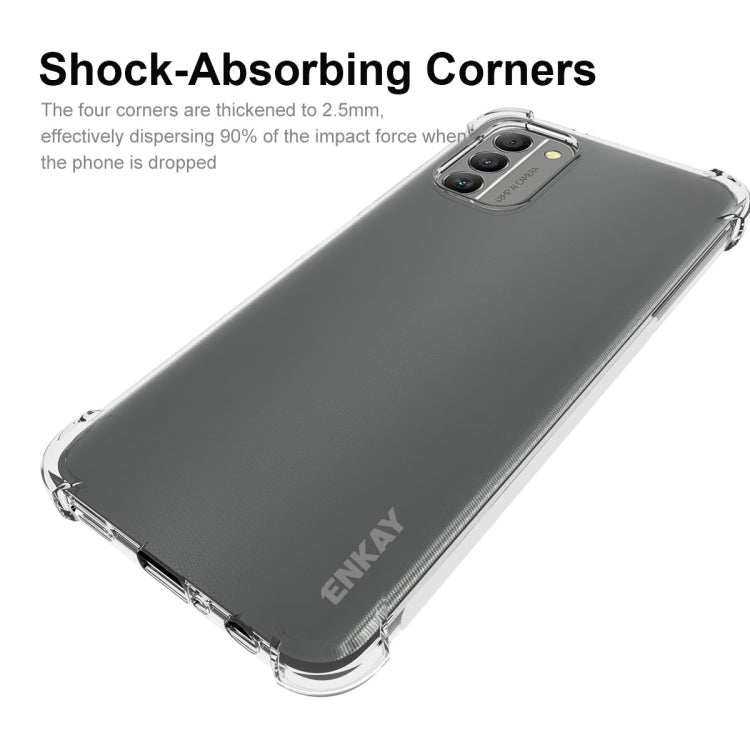 For Nokia G400 5G ENKAY Clear TPU Shockproof Phone Case, For Nokia G400 5G