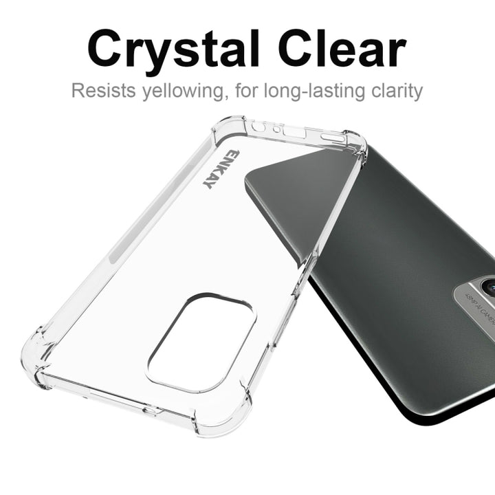 For Nokia G400 5G ENKAY Clear TPU Shockproof Phone Case, For Nokia G400 5G