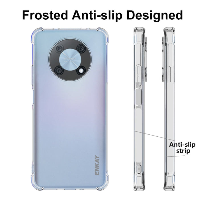 For Huawei Enjoy 50 Pro 5G / Nova Y90 4G Global ENKAY Clear TPU Shockproof Phone Case, For Huawei Enjoy 50 Pro 5G