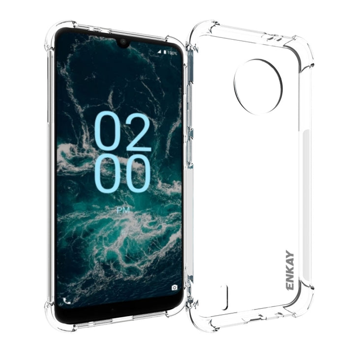 For Nokia C200 NKAY Clear TPU Shockproof Phone Case, For Nokia C200