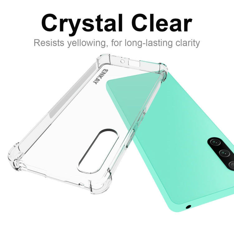 For Sony Xperia 10 V ENKAY Hat-Prince Clear TPU Shockproof Phone Case, For Sony Xperia 10 V