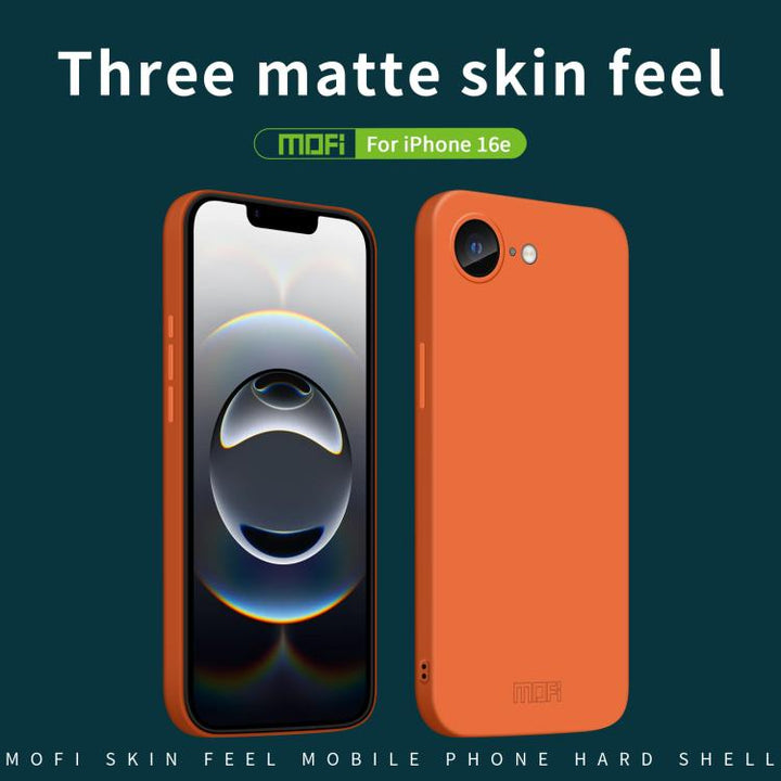 MOFI Qin Series Skin Feel All-inclusive PC Phone Case, For iPhone 16e, For iPhone 16 Pro Max, For iPhone 16 Pro, For iPhone 16 Plus