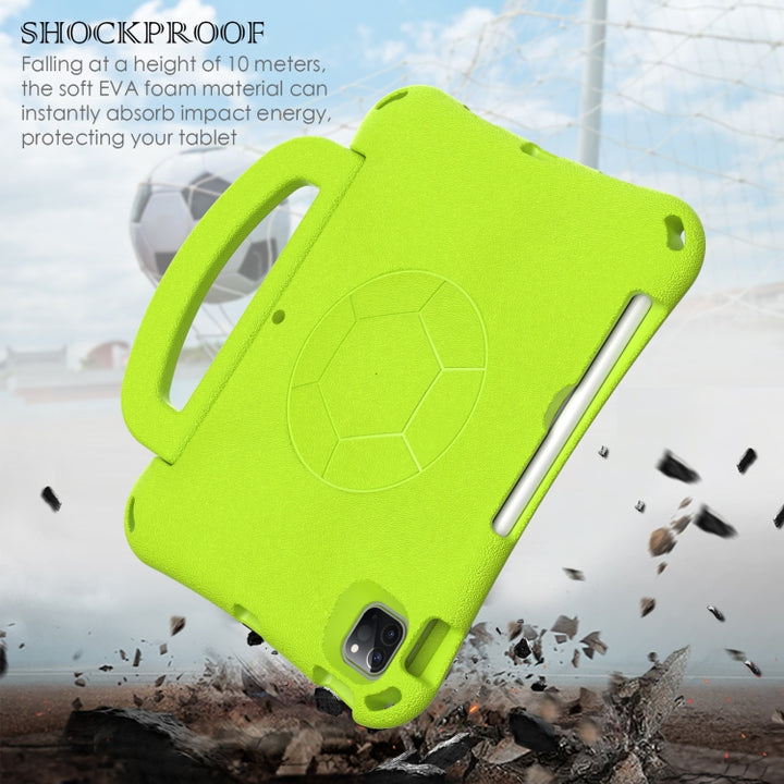 Handle Football Shaped EVA Shockproof Tablet Case, For iPad Air 11 2025 / 2024, For iPad Pro 11 2024, For iPad Pro 11 2018/2020/2021/2022