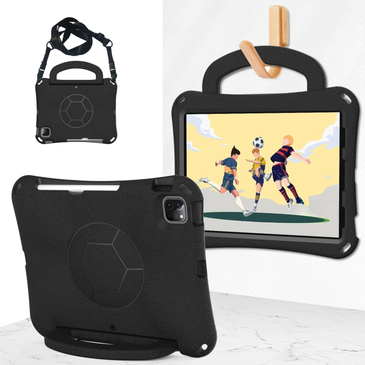 Handle Football Shaped EVA Shockproof Tablet Case, For iPad Air 11 2025 / 2024, For iPad Pro 11 2024, For iPad Pro 11 2018/2020/2021/2022