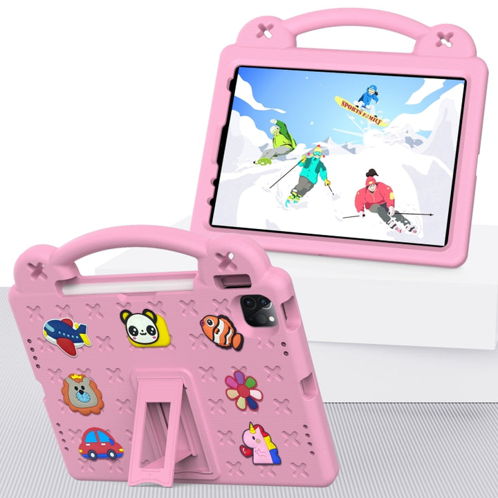 Handle Kickstand Children EVA Shockproof Tablet Case, For iPad Air 11 2025 / 2024, For iPad Air 13 2025 / 2024, For iPad Pro 13 2024, For  iPad Pro 11 2024, For iPad Pro 12.9 2022 / 2021