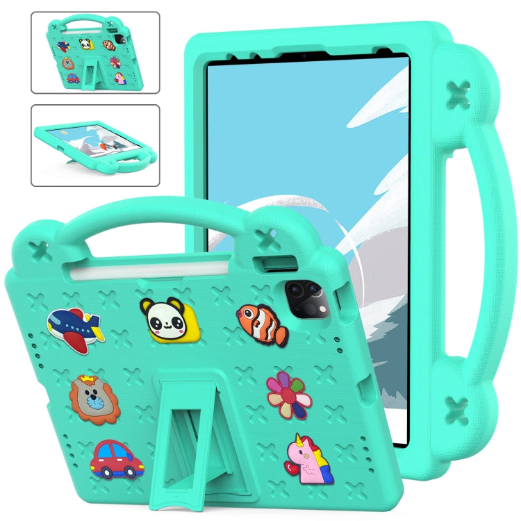 Handle Kickstand Children EVA Shockproof Tablet Case, For iPad Air 11 2025 / 2024, For iPad Air 13 2025 / 2024, For iPad Pro 13 2024, For  iPad Pro 11 2024, For iPad Pro 12.9 2022 / 2021