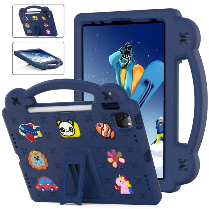 Handle Kickstand Children EVA Shockproof Tablet Case, For iPad Air 11 2025 / 2024, For iPad Air 13 2025 / 2024, For iPad Pro 13 2024, For  iPad Pro 11 2024, For iPad Pro 12.9 2022 / 2021