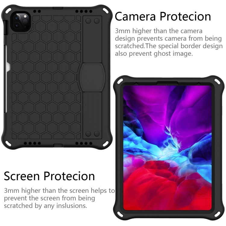 Honeycomb EVA Hybrid PC Tablet Case with Strap, For iPad Air 11 2025 / 2024, For iPad Pro 11 2024