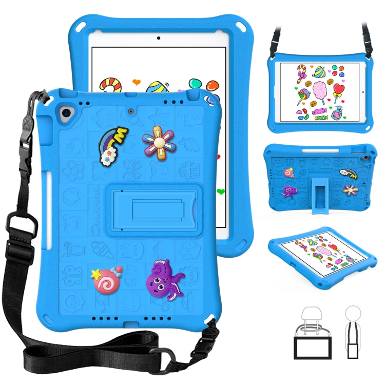 Hi Baby EVA Full Body Tablet Case with Strap, For iPad Air 11 2025 / 2024, For iPad mini 6 / mini 2024, For iPad Pro 11 2024, For iPad 10.2 2019 / 2020 / 2021, For iPad Pro 10.5 / Air 10.5 2019