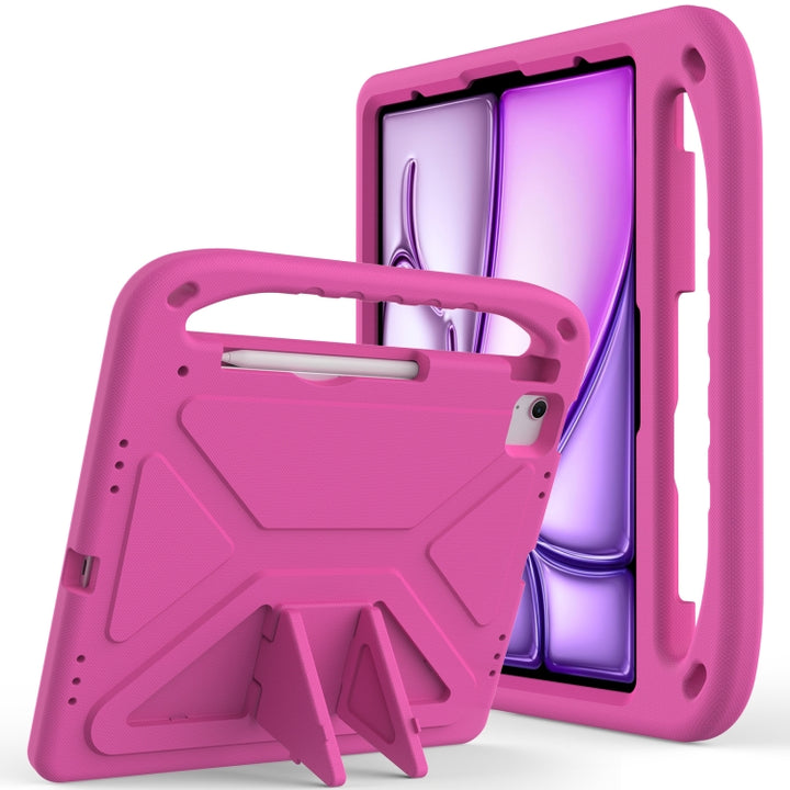 Handle EVA Shockproof Tablet Case with Holder, For iPad Air 11 2025 / 2024 / Pro 11 2024, For iPad Air 13 2025 / 2024, For iPad Pro 13 2024