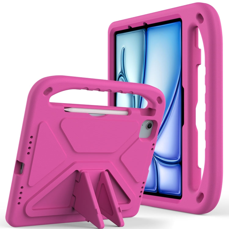 Handle EVA Shockproof Tablet Case with Holder, For iPad Air 11 2025 / 2024 / Pro 11 2024, For iPad Air 13 2025 / 2024, For iPad Pro 13 2024