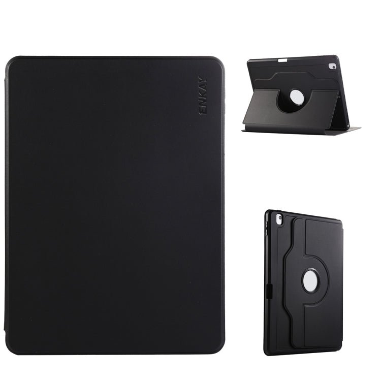 ENKAY 360 Rotation TPU Leather Smart Tablet Case with Pen Slot, For iPad Air 11 2024 / 2025 / Air 10.9 2022, For iPad Pro 12.9 2022/ Air 13 2025 / 2024, For iPad Pro 13 2024, For iPad Pro 11 2024, For iPad Pro 11 2022 / 2021 / 2020