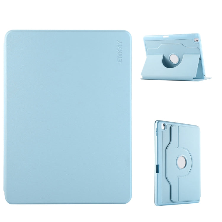 ENKAY 360 Rotation TPU Leather Smart Tablet Case with Pen Slot, For iPad Air 11 2024 / 2025 / Air 10.9 2022, For iPad Pro 12.9 2022/ Air 13 2025 / 2024, For iPad Pro 13 2024, For iPad Pro 11 2024, For iPad Pro 11 2022 / 2021 / 2020