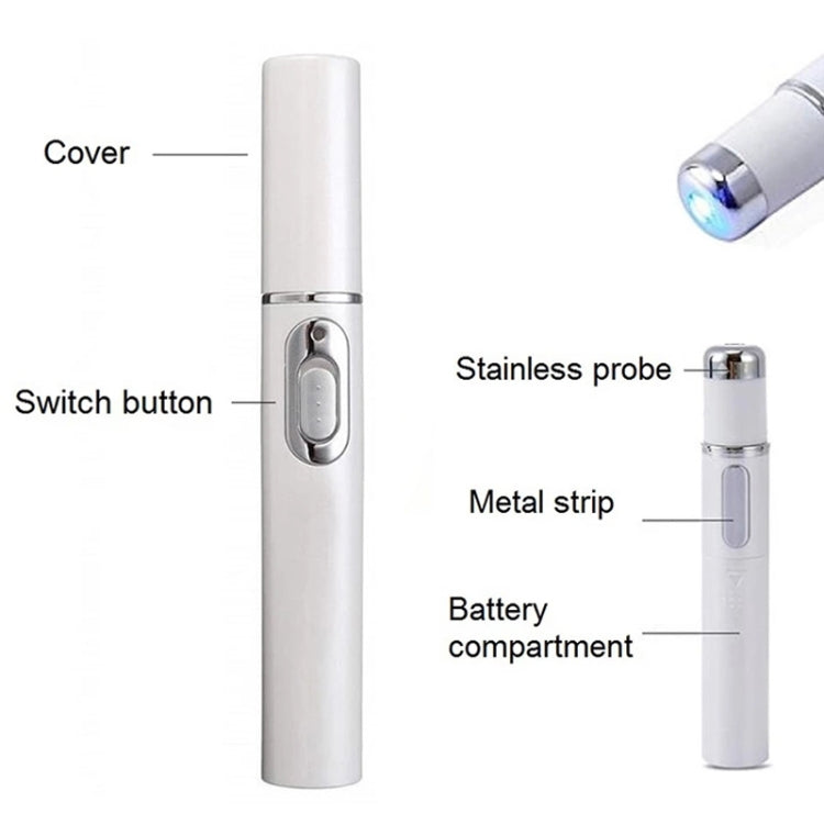 K-SKIN KD-7910 Acne Laser Pen Portable Wrinkle Removal Machine Durable Soft Scar Remover Device Blue Light Therapy Pen