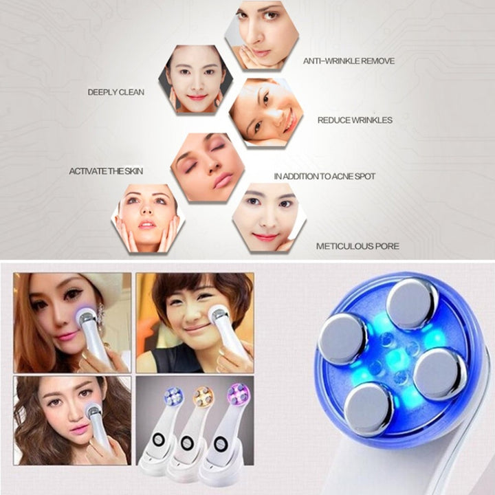 K-SKIN KD-9900 Photon Face  Care Tool Lifting Tightening Ionic Rejuvenation Face Massager Anti-Aging Beauty Instrument