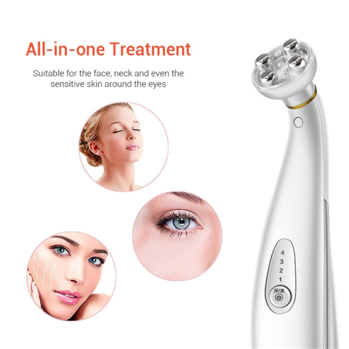 K-SKIN KD8800 Facial Massager Eye Neck Essence Adsorption Blackhead Pore Rechargeable Portable Skin Care 4-level adjustable Facial care