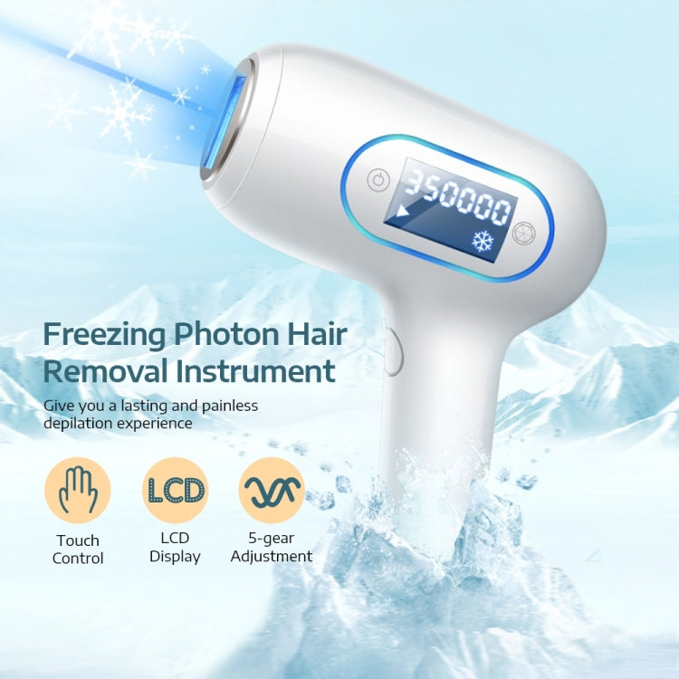 K_SKIN KD506A Epilator Household Freezing Photon Hair Removal Instrument 5 Levels of Light Intensity for Cheek Armpit Leg Back