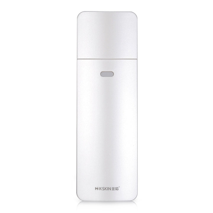 K-SKIN KD777 Nano Cool Facial Sprayer Handheld Portable Skincare Humidifier Skin Care, White, Red