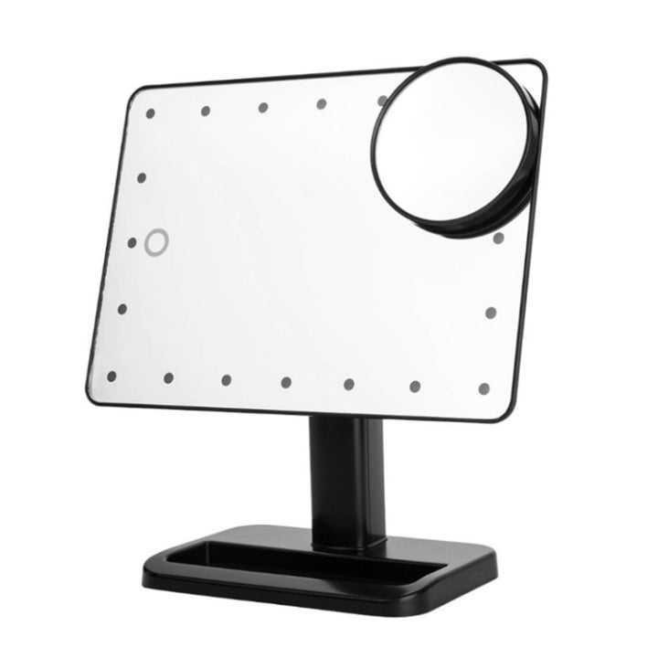 Portable Led Touch Sensor Mirror With Lamp Desktop Fill Light