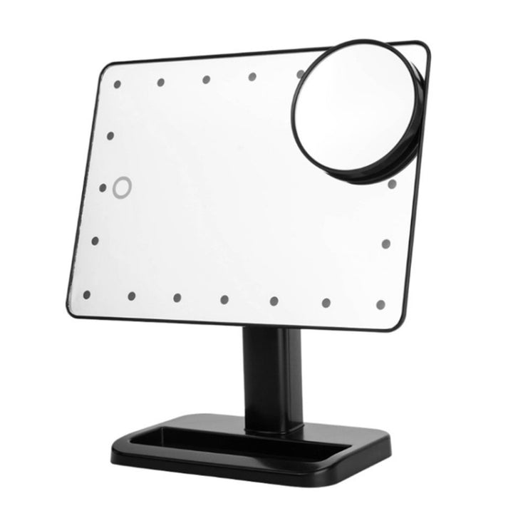 Portable Led Touch Sensor Mirror With Lamp Desktop Fill Light