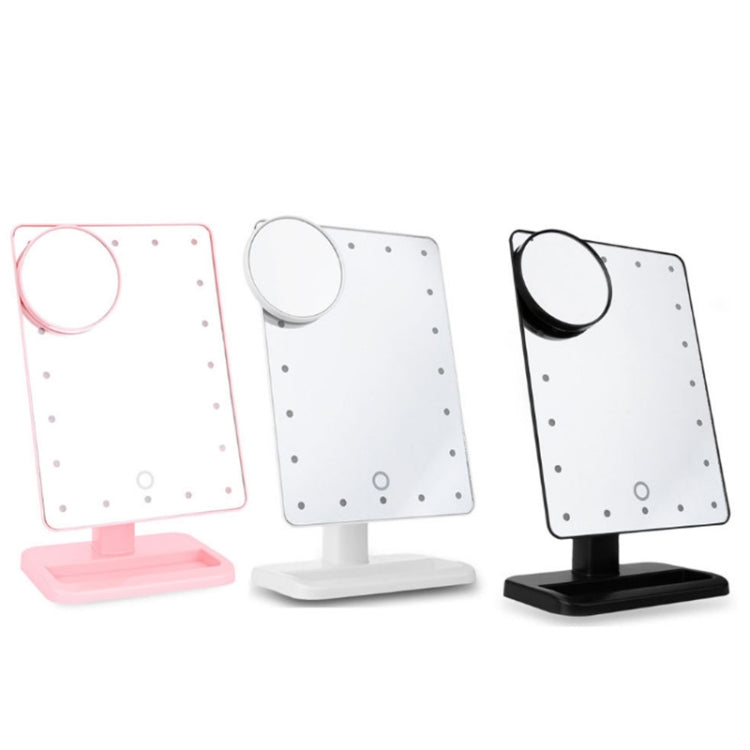 Portable Led Touch Sensor Mirror With Lamp Desktop Fill Light