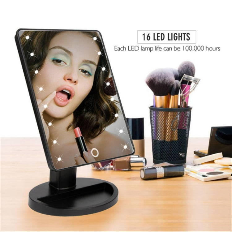 Portable Led Touch Sensor Mirror With Lamp Desktop Fill Light