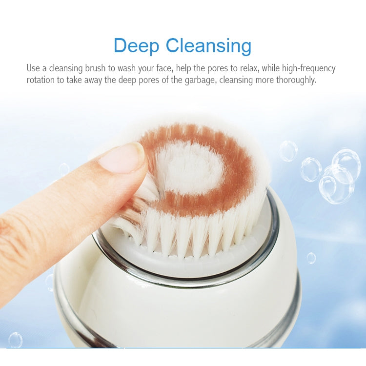 Duosi DY-103 USB Rechargeble Electric Facial Cleansing Brush Waterproof Face Deep Pore Cleaning Massager Exfoliator Oil Dirt Blackhead Remove