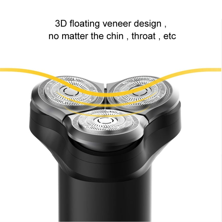 Original Xiaomi Mijia S300 3D Floating Veneer Double Head Cutter Electric Shaver, S300