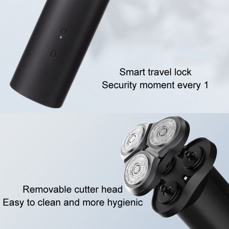 Original Xiaomi Mijia S300 3D Floating Veneer Double Head Cutter Electric Shaver, S300