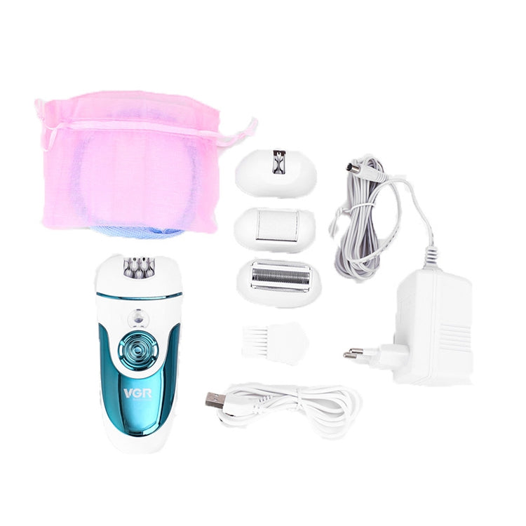 VGR V-700 3W 4 in 1 Electric Hair Remover, Plug Type: EU Plug, V-700