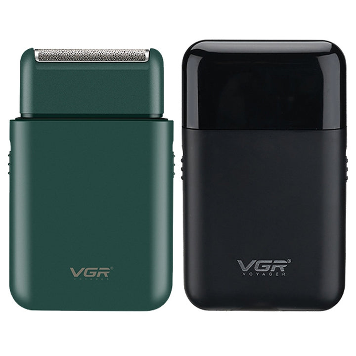 VGR V-390 5W USB Portable Reciprocating Electric Shaver, V-390 (Black), V-390 (Green)