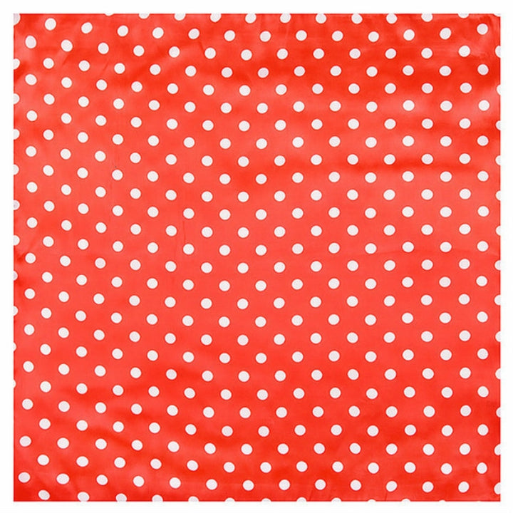 Spring Ladies Dots Pattern Silk ImitationSmall Scarf Square Scarf, 60 x 60cm