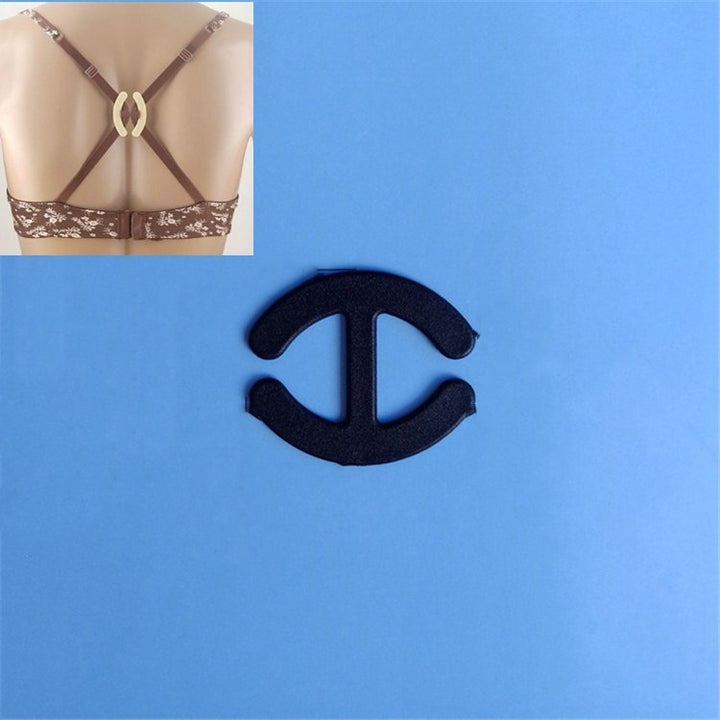 100 PCS Underwear Accessories Bra Non-slip Buckle Invisible Buckle, I-shaped, Round, Oval, 8 Shape