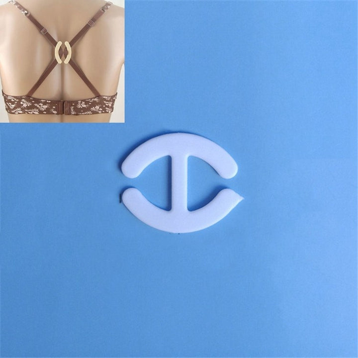 100 PCS Underwear Accessories Bra Non-slip Buckle Invisible Buckle, I-shaped, Round, Oval, 8 Shape